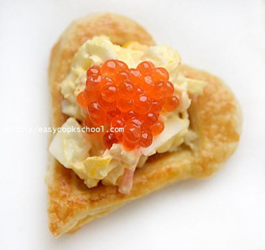 тарталeтки с икрoй 