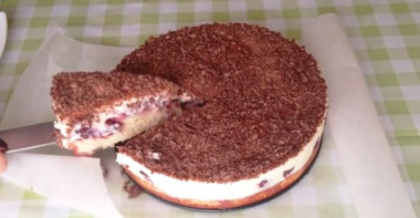 Торт с вишней "Наслаждение" 