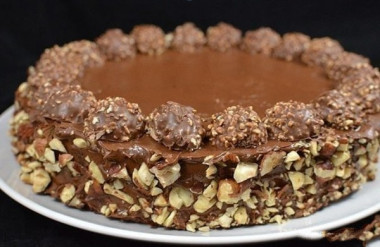 Торт "Ferrero rocher"