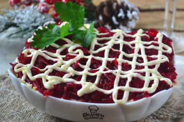 Салат Шпроты под шубой