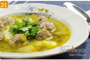 Суп с Фрикадельками