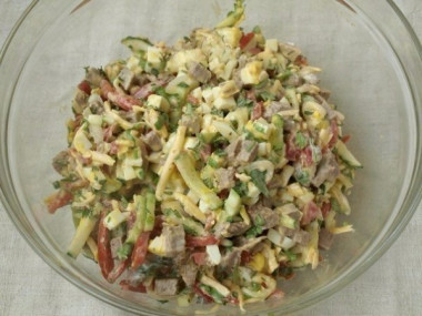 САЛАТ "БАХОР" 