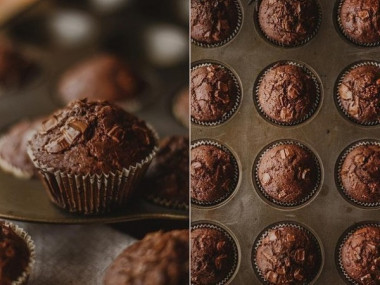 шоколадные маффины