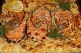  запеканка картофельная с рыбкой 