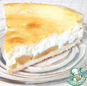 яблочный с заливкой