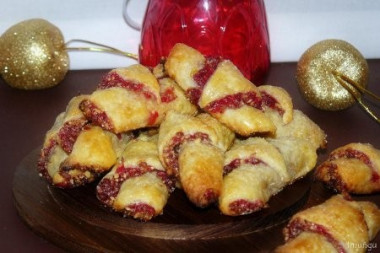 Творожные рогалики