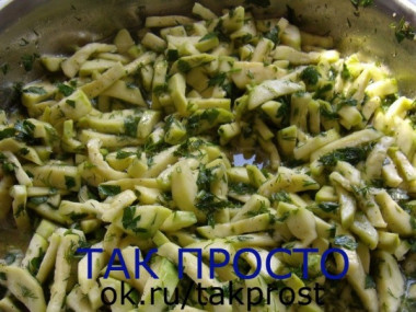 Кабачки "как грузди"