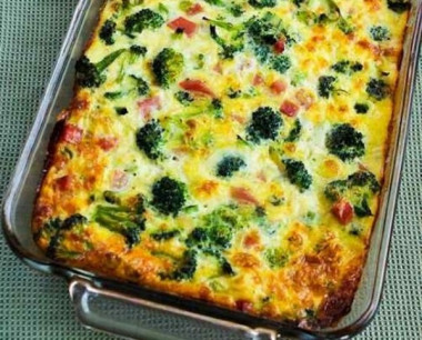 Шарлотка с капустой и грибами