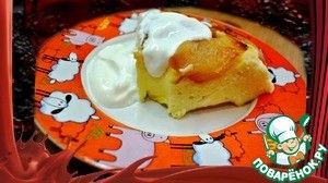 Творожно-яблочная запеканка