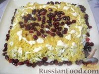 Салат с грецкими орехами и гранатом