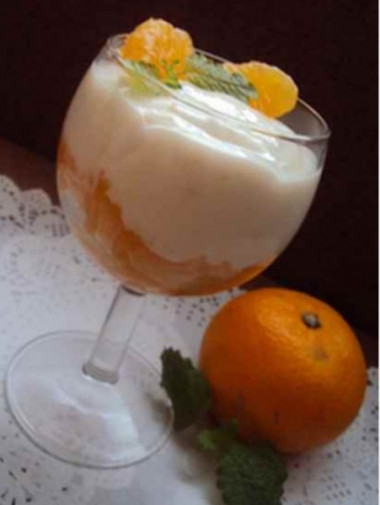 Мандариновое парфе 