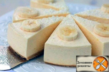 Банановый чизкейк