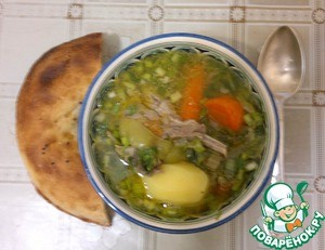 Узбекская шурпа в мультиварке