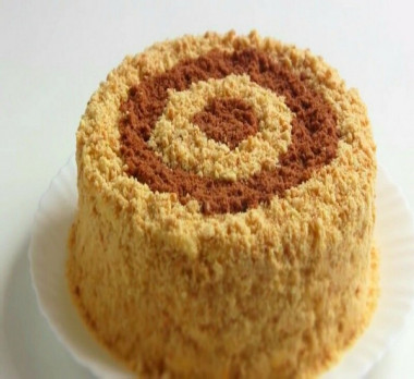 Сметанный торт на сковороде 