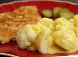 Цветная капуста в соусе