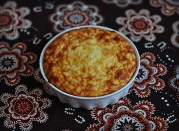 Творожно-рисовая запеканка