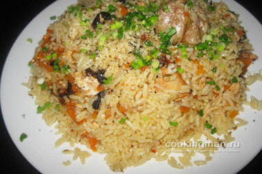 Плов с курицей