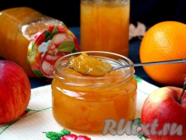 Яблочно-апельсиновый джем