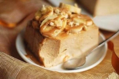 Банановая запеканка с йогуртом! 