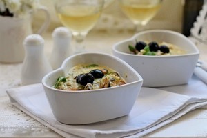 Мидии в сливочно-сырном соусе. - рецепт.