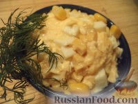 Салат с кукурузой и сыром