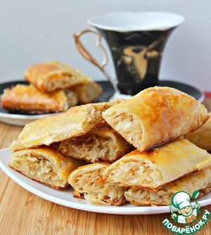 слоеное тесто плацинды