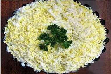 Салат "Мистер Крабс"