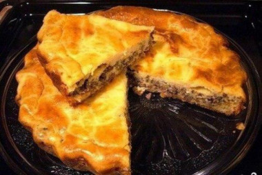 Мясной пирог "Легче не бывает"