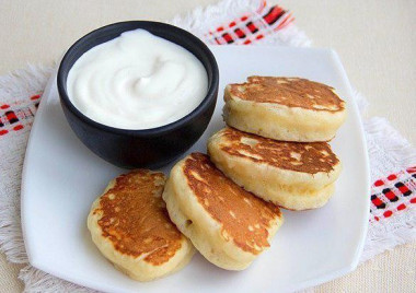 Пышные оладьи