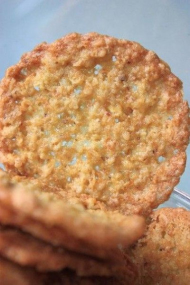 Хрупкое печенье из овсяных хлопьев