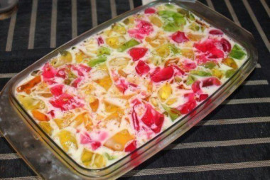 Десерт "Самоцветы"