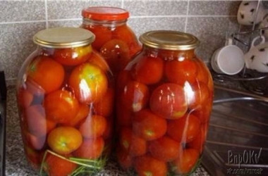 Помидоры без уксуса