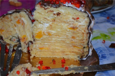 Торт "Молочная девочка"