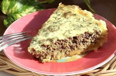 Пирог с печенью