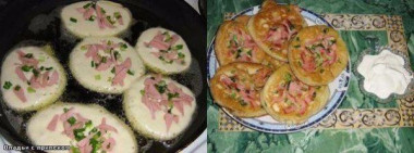 Оладьи с припеком