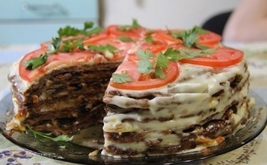 Печеночный торт