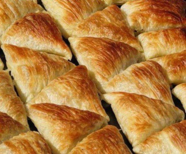 Самса на кефирном тесте с куриным мясом и картошкой