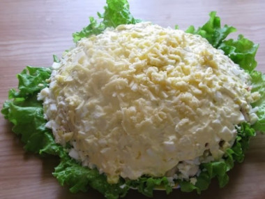 салат с яблоком