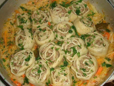 Ленивые пельмени