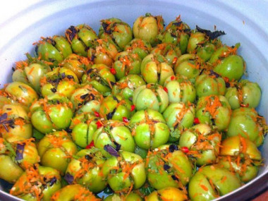 Вкуснейшие зеленые помидорчики