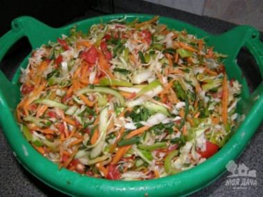 Салат из зеленых помидоров