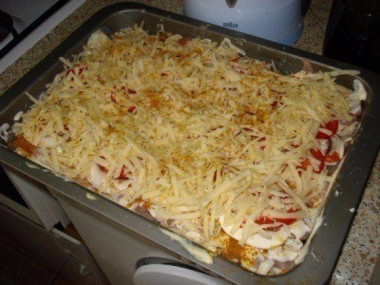 Запеканка "Горячая тарелка"