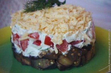 Салат-закуска из баклажанов