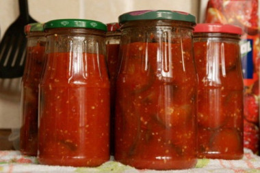 Баклажаны в аджике