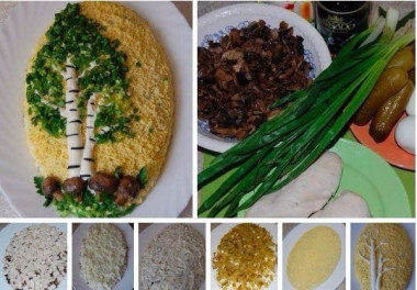 Салат "Березка"