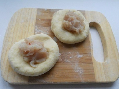 Картофельные галушки с сыром