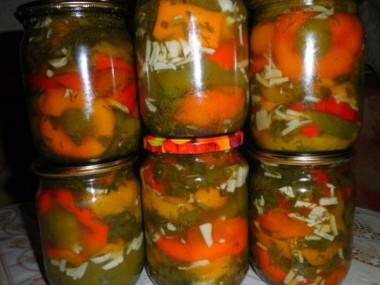 Перец обжаренный в маринаде