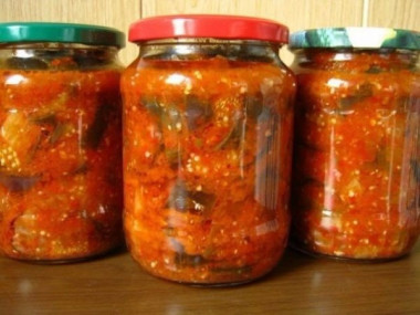 Баклажановый салат "Овощной взрыв"