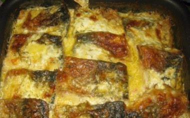 Скумбрия в духовке