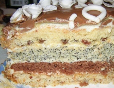 Торт " Три вкуса"